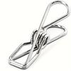 1 Pack/20pcs High-quality Stainless Steel Clothes Drying Clip | Rust-proof Heavy-duty Metal Clip with Safety Spring Clamp