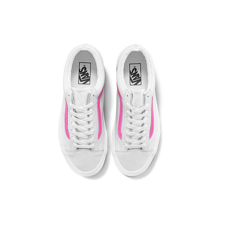 Vans Style 36 Leather Pop - Sugar Plum Unisex Sneakers Grey True-White VN0A54F6A6B