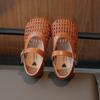Girls' Princess Stylish Shoes Children's Hollow-Out Woven Sandals Loafers for Toddlers Elegant Cool Cute Girls Shoes