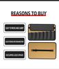 Tool Bags Oxford Storage Portable Toolkit Folding Reel Rolling Electricians Organizer Multi-purpose Car Repair Tool Kit Bags