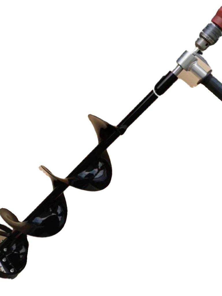 Příslušenství k ledovému vrtáku: Elektrická vrtačka Šestihranný adaptér & Konvertor s ruční klikou (18mm/20mm)