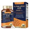 Totaria Alpha-Lipoic Acid 600mg ALA Benfotiamine High-Concentration Antioxidant Supplement Free Radicals Cell Energy | 1 Pcs 120 Tablets
