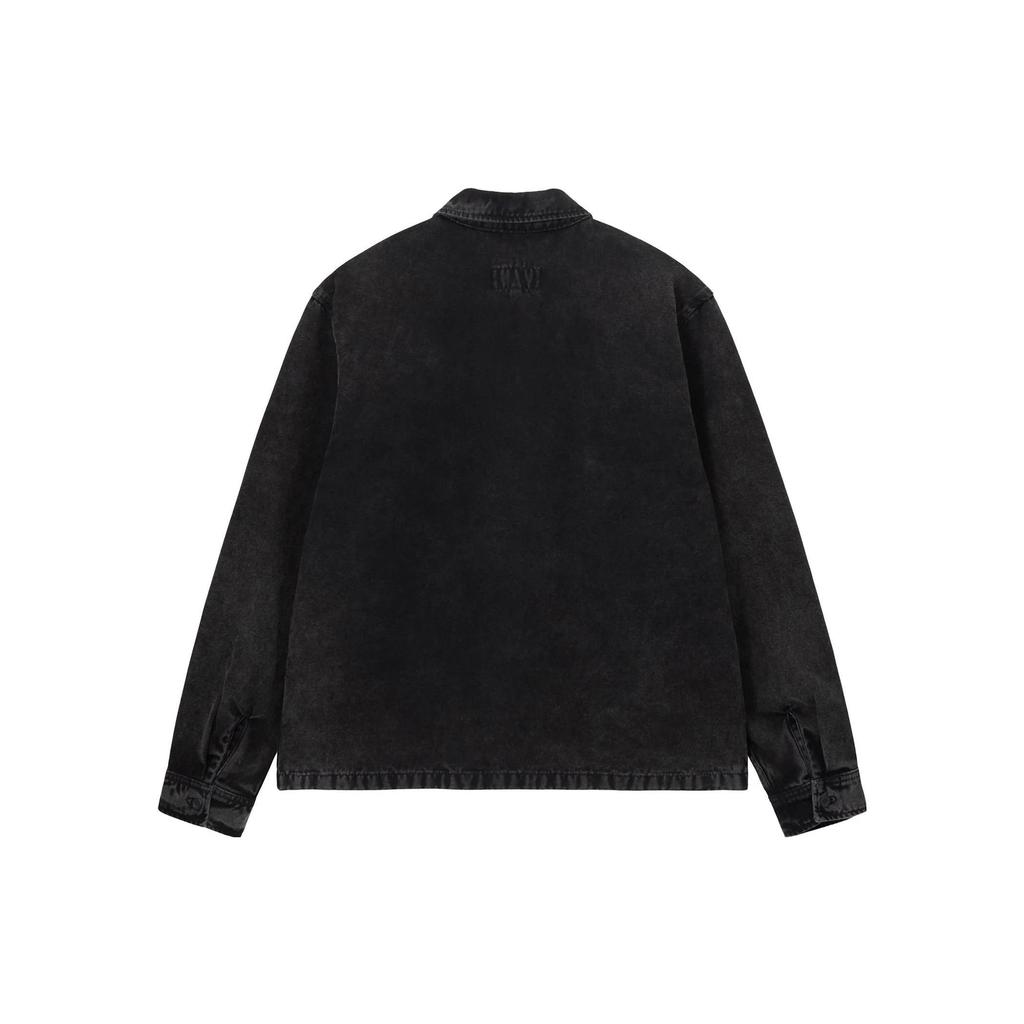 Stussy Washed Canvas Zip Shirt 1110264
