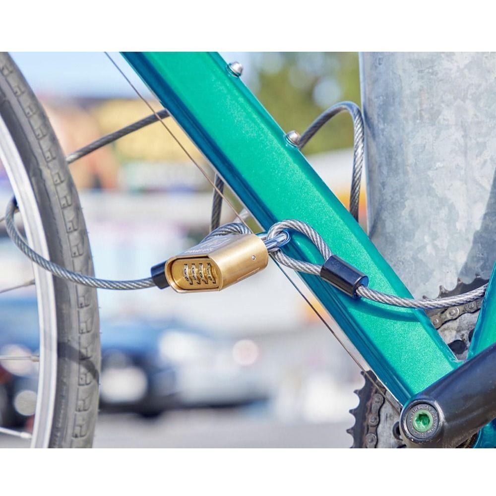 Flexibles Fahrradschlosskabel, Diebstahlschutz, geflochtenes Stahldrahtseil, starkes Stahlkabel, Bügelschlösser
