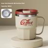 400ML Stainless Steel Thermos Mug Portable Sealed Leak-proof Drinking Cup Double Layer Tea Milk Coffee Mug Insulated Water Cup