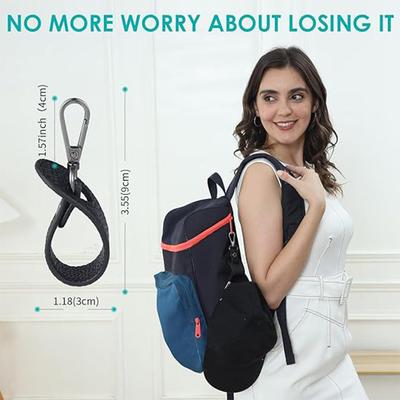 Reishoedclip Leer Eenvoudig Golf Baseballpetclip Zomerhoedband Handdoek Handschoen Opbergportemonnee Gesp Handsfree Sluitclip