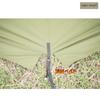 YAJIN CRAFT Military Tent Tipi-Style Tent, Green, One-Pole, TC Tent, with Cart, Perfect for Solo Camping, with Mosquito Net and Privacy Sheet