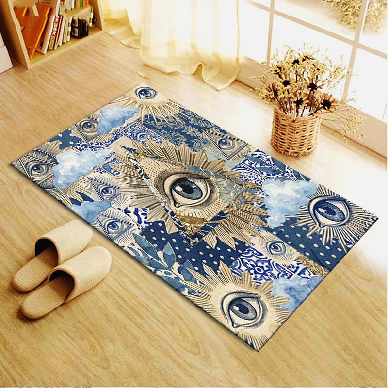 2025 New Knowing Eye Carpet Rug for Living Room Bedroom Home Sofa Decoration,Kids Play Non-slip Floor Mat136