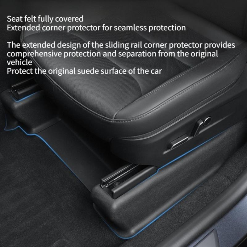 For Tesla Model Y Juniper 2025 2026 Under Seat Air Outlet Mask Front Seat Air Vent Fully Cover Pad Anti-Blocking Dust Protective