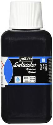 Pebeo Fabric Paint Can Paint On Dark Colored Fabrics Seta Color Opaque Color 250ml Black Lake 19