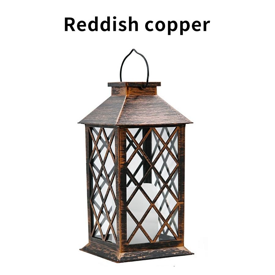 Garden Solar Palace Lantern Led Light Lawn Landscape Hanging Atmosphere Candle Lamp Floor Outdoor Solar Garden Decor Lighting