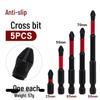 Anti-Slip Tungsten Steel Phillips Hex Electric Screwdriver Bit