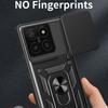 Wstrząsoodporne etui pancerne dla Xiaomi 14 14T 15 Pro 5G z przesuwaną osłoną obiektywu, chroniące etui na telefon dla Xiaomi 15 Pro 5G, tylna pokrywa
