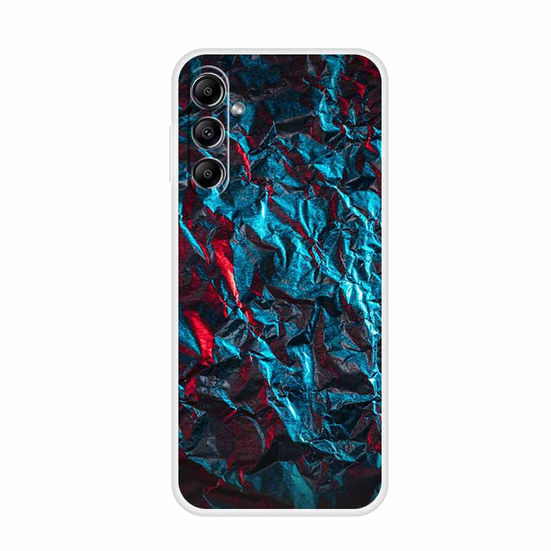 For Samsung Galaxy A14 A34 A54 5G Marble Soft Case Silicone TPU Phone Back Cover Coque for Samsung A 54 34 14 4G Cartoon Fundas