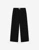 Meleugo M501 Two-Tuck Wide Jeans [Black]