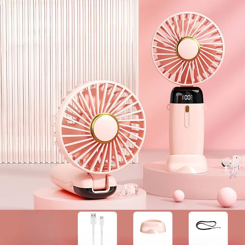 

2000 мАч портативный мини-вентилятор для офиса, бесшумный студенческий вентилятор для общежития, ручной вентилятор для наружного воздушного охладителя