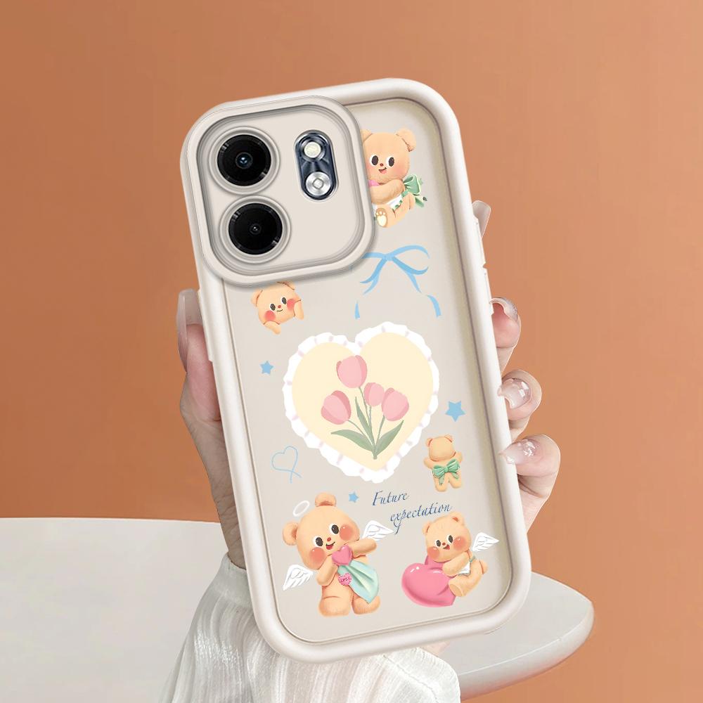 Měkký silikonový kryt na telefon Plný kryt Ochranné pouzdro odolné proti nárazům pro Huawei Honor Infinix Tecno iPhone Motorola Google