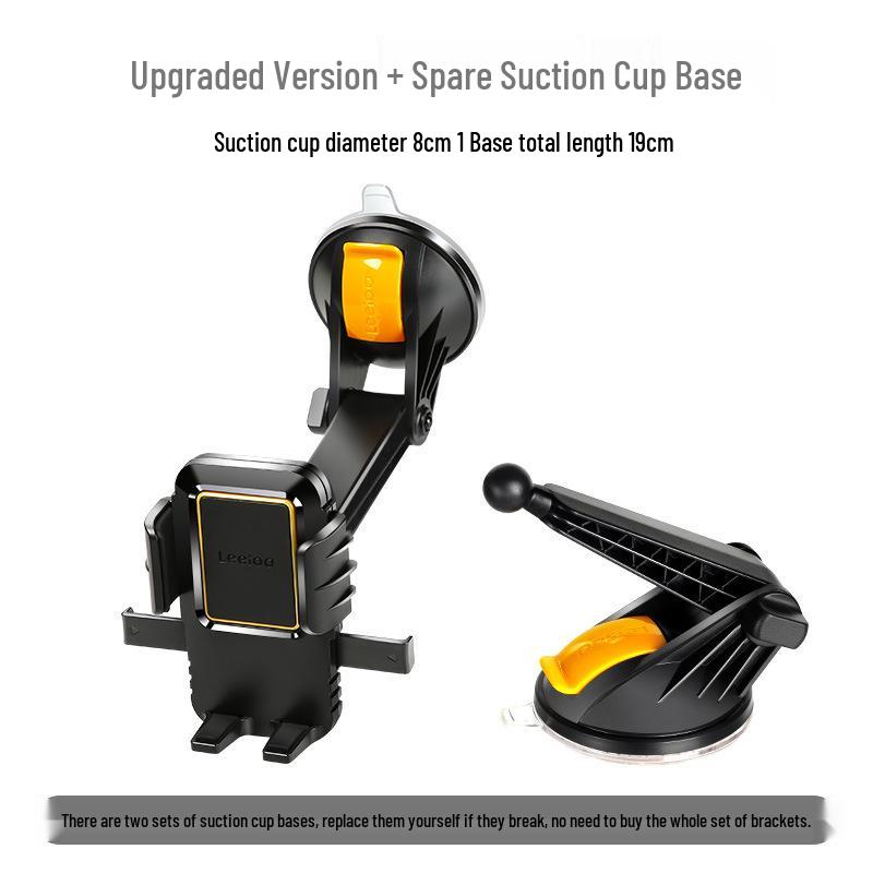 Excavator-Compatible Car Phone Holder with Large Suction Cup