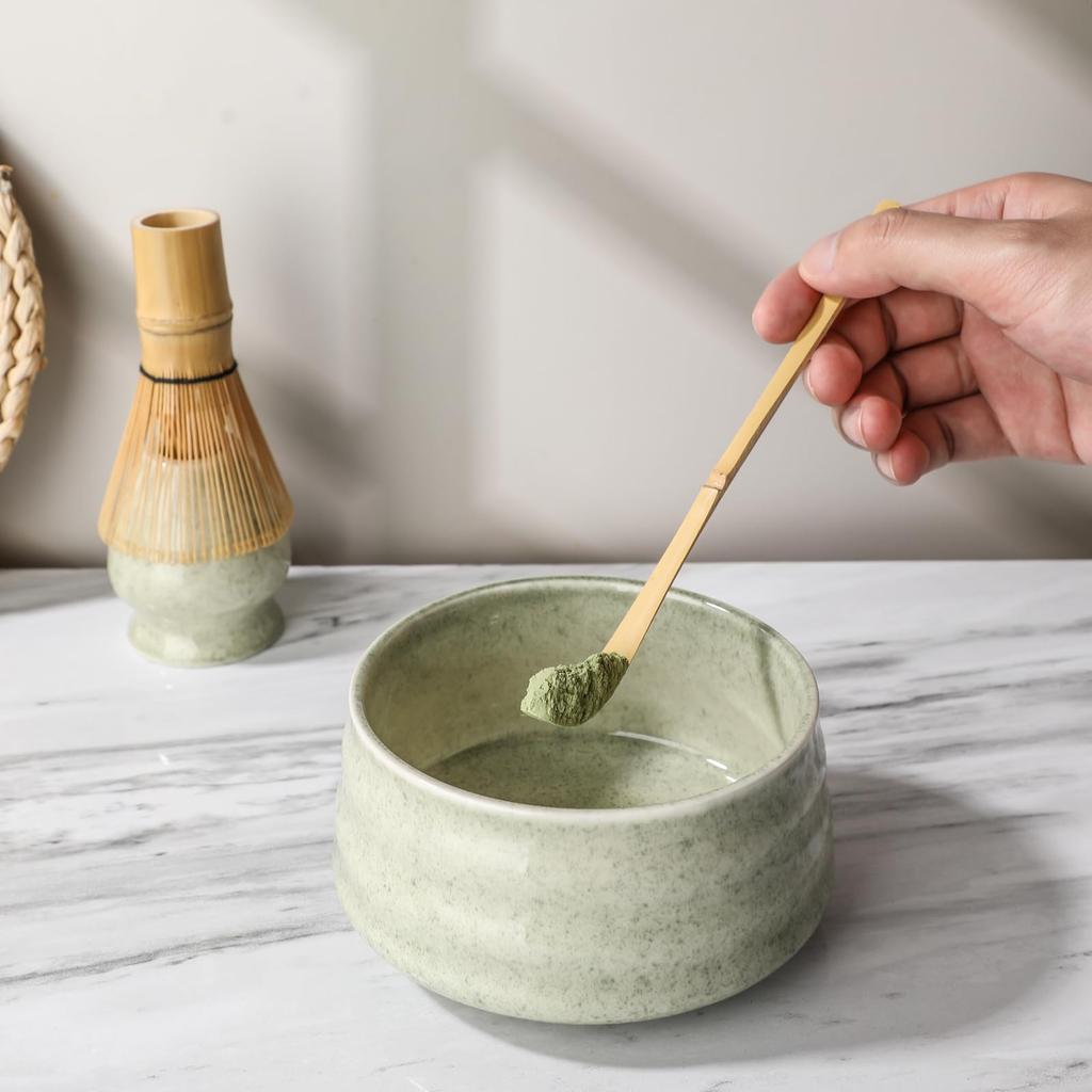 Matcha Bowl Tea Ceremony Matcha Utensil Tea Ceremony Matcha Tea Tea Tea Whisk Tea Whisk Tea Scoop Set, Set, Set, Utensils, Ceremony, Bowl, (100-piece