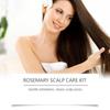 Rosemary Scalp Renewal Kit Clean Pores Fight Flakes and Hair Loss Moisturizing Conditioner Use for Dry Scalp