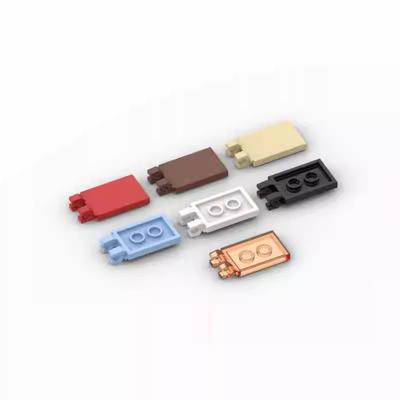 20pcs MOC 30350 Tile Modified 2 X 3 with 2 Clips for Building Blocks Parts DIY Educational Tech Parts Toys