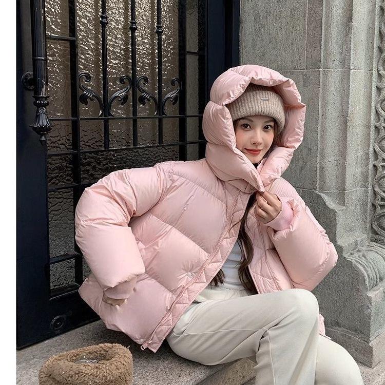 Spot short plus cotton-padded clothes, women's new early autumn and winter coats, padded clothes, thickened women's small cotton-padded jackets