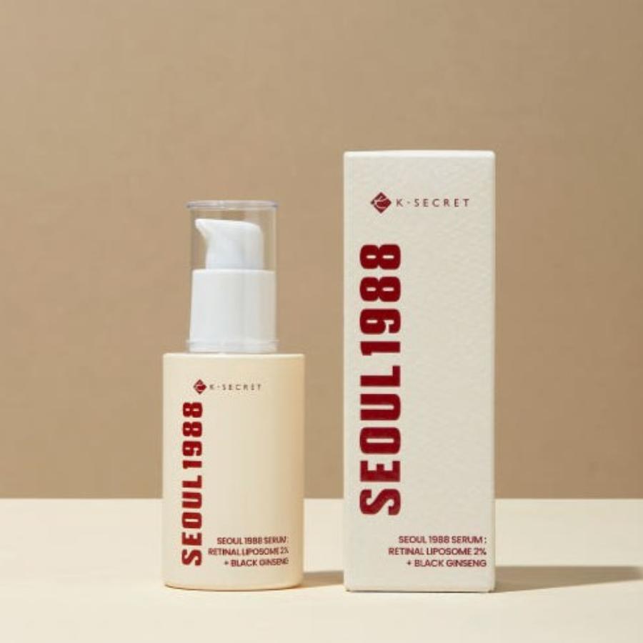 

K-SECRET SEOUL1988 SERUM 30mL: RETINAL LIPSOME 2%+BLACK GINSENG
