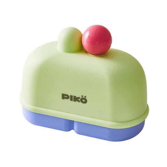 

Yousheng Travel Soap Case Holder Cake-shaped Soap Tray Decorative Soap Dish Portable Soap Container for Camping Gym Bathroom зелёный