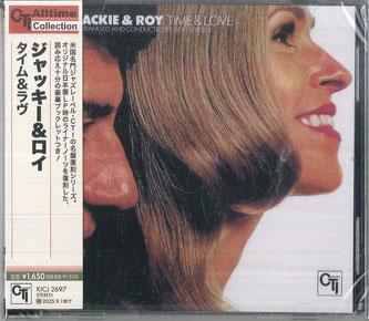 CD JACKIE & ROY - Time & Love KICJ2697 KING 2025 Japan Jazz