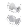 Lotus Mirror Candle Holder Resin Molds Tray Silicone Molds for Resin Epoxy Casting Mold for DIY Candlestick Jewelry