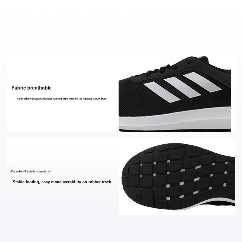 Adidas Men's Black/White Coreracer Sneakers Core- Cloud- Fx3581 Cm