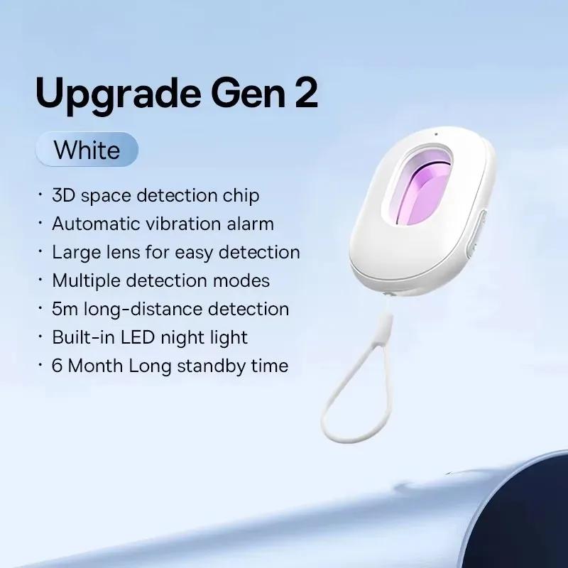 Wireless Anti Camera Detector Security Alarm Detector Sound Protection Sensor for Door Window Camera Anti-theft Alarm Finder