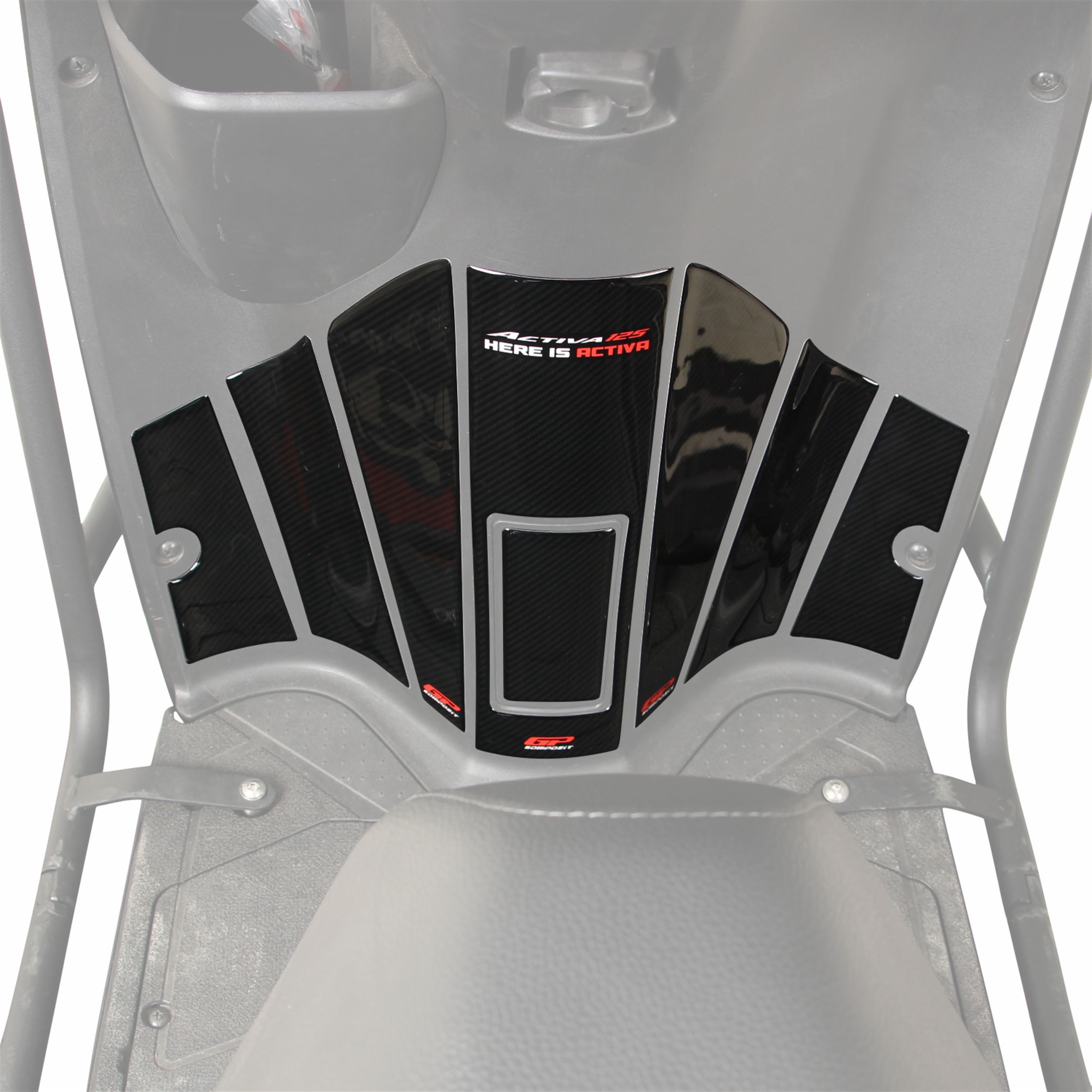 

GP Kompozit Honda Activa 125 2023-2024 Uyumlu Tank Pad Seti Karbon