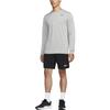 Nike Dri-FIT Legend Logo Print Comfort Crew Neck Long Sleeve T-Shirt Men Tops Gray DX0993-063
