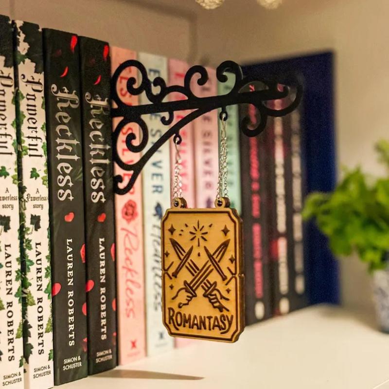Book Decor, Literary Hangable Sign Readers, Creative Reading Accessories for Enthusiasts, Wall Art Decoration, Home Display