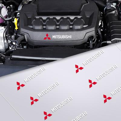 Car Decoration Sticker Window Wiper Rearview Mirror Sticker For Outlander Lancer L200 ASX Pajero Grandis Eclipse
