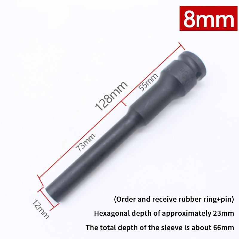 1/2 Drive Socket Wrench Hex Socket Head 8-19Mm Socket Head Tire Removal Tools Adapter Spanner Converter