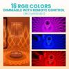 Crystal Rechargeable Led Light Touch Remote Control Night Lamp Bedroom Mood Light Bedside Lamp Night Lights Acrylic Home Decor