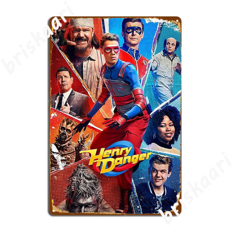 

Опасный Генри Герой Фильм Металлическая Табличка Постер Тарелки Ретро Вечеринка Стена Паб Жестяная Вывеска Постеры 20x30cm