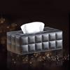 Rugged Standard PU Leather Napkin Holder For Home Rectangular Napkin Box | Napkin Box Holder | Leather Fabric Frame