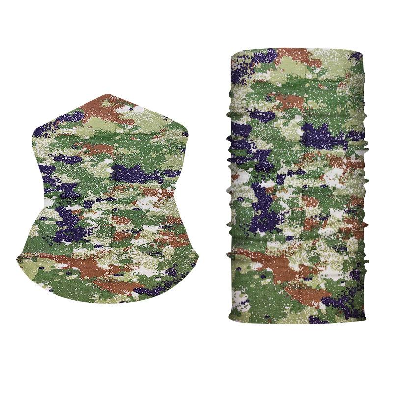 Outdoor Camouflage Magic Headscarf Sports Cycling Mask Summer Men and Women Sun Protection Travel Fishing Neck Cover Full Face Towel