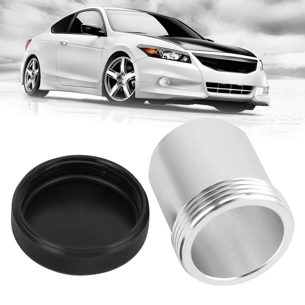 Aluminium Alloy Fuel Water Tank Cover Weld On Filler Neck Cap 1.5in Inner Diammeter Car Modified PartsBlack