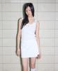 Yusentig Ribbed Sleeveless Top Off-White Aw4Me43902