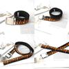 Fashionable Flame Pattern Metal Buckle Decoration Woven Canvas Belt For Men And Women Casual Style