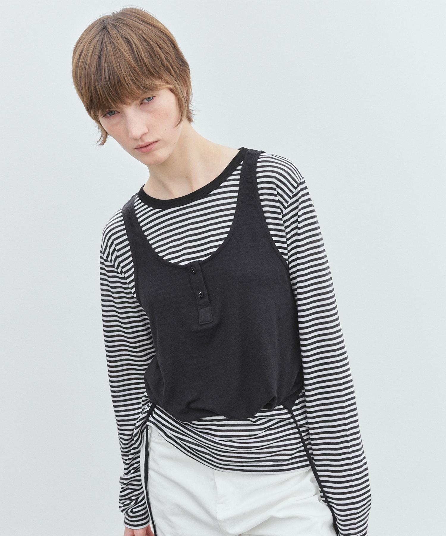 Mario String Button Bustier (Black) Black