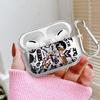 Case For Airpods 1 Pro2 Pro3 4 Pro 3 2 Clear Earphone Cases Cover O-One P-Pieces L-Luffy