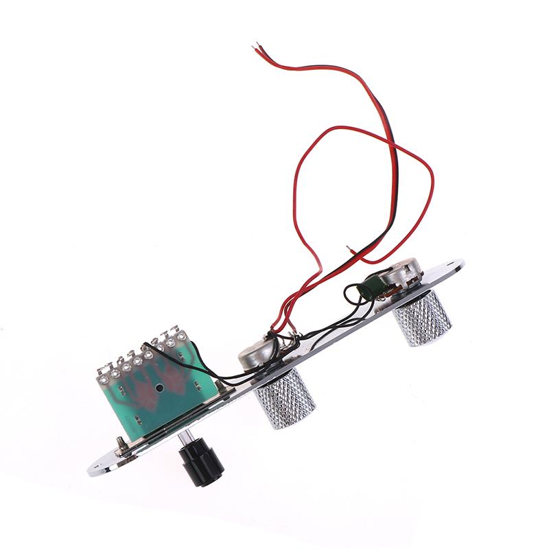 Guitar Prewired Loaded Control Plate For Tele Parts Chrome