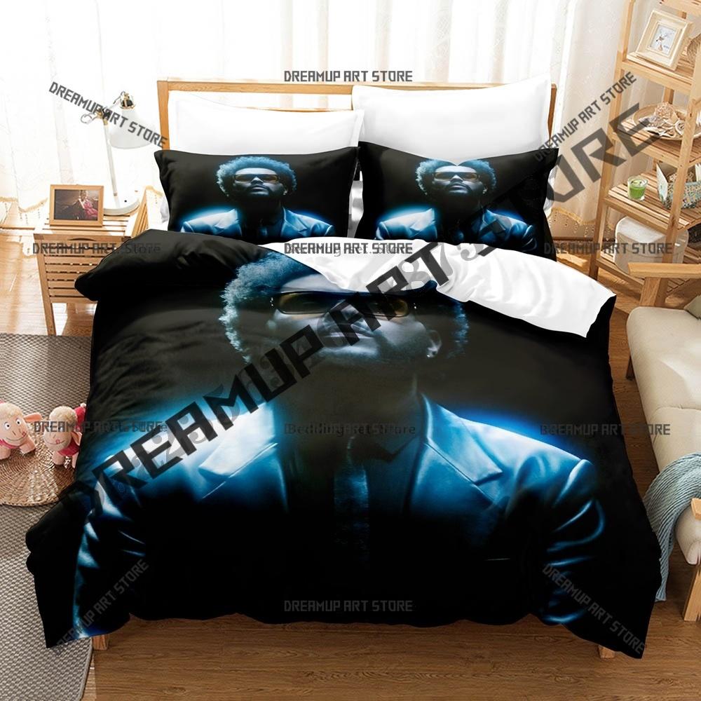 Fashion XO Hurry Up Tomorrow The Weeknd Bedding Set Single Twin Full Queen King Size Bed Set Kids Bedroom Duvetcover Set