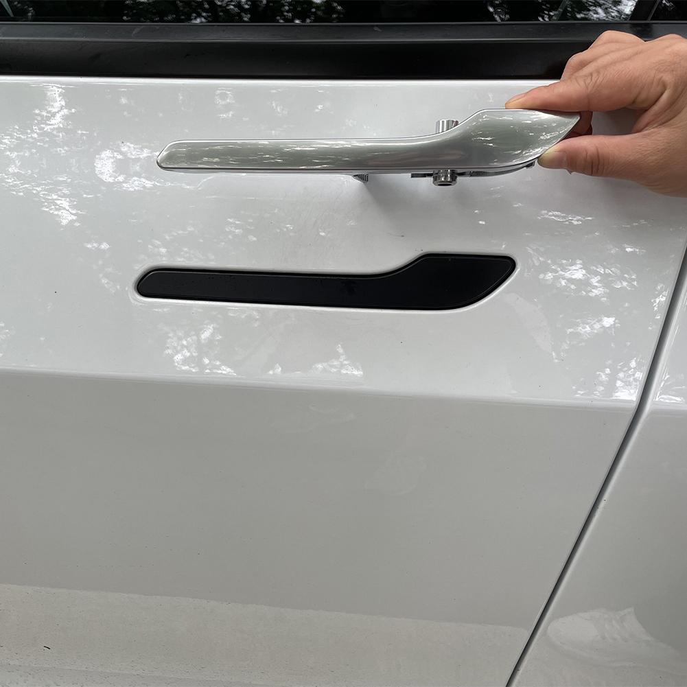 1pc Left Door Handle Car Exterior Accessories Exterior Door