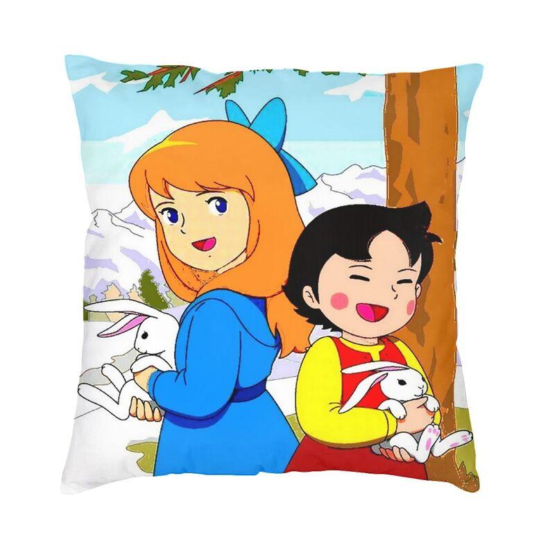 Fashion Heidi Finds The Little Goat Throw Pillow Case Decoration Square Heidi And Peter Cushion Cover 45x45 Pillowcover for Sofa